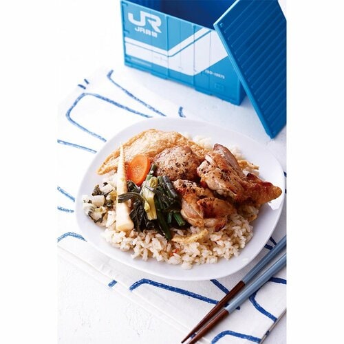 駅弁おすすめ 淡路屋 JR貨物コンテナ弁当 京都の鶏めし編 イメージ2