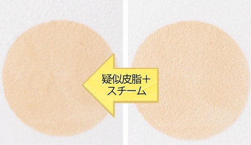 鉄壁の崩れにくさで水分・油分耐性もバツグン イメージ
