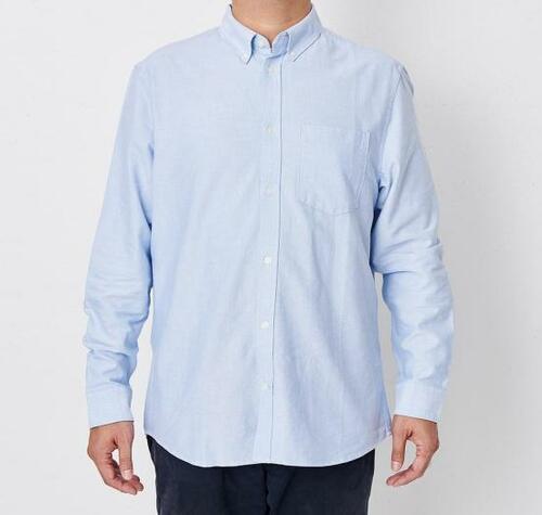 H&M「レギュラーフィットオックスフォードシャツ」4