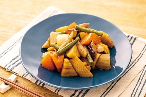 食感がよい野菜の甘みがしいたけの旨みとピッタリ合う！ ニチレイフーズ「和風野菜」 冷凍野菜おすすめ イメージ2