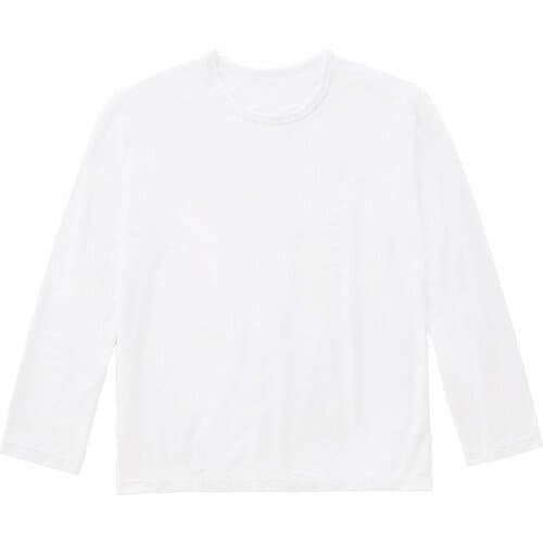  無印良品 婦人 天竺編み ボートネック七分袖Tシャツ イメージ1