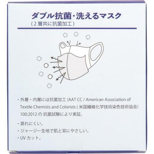 AOKI:夏に最適なダブル抗菌・洗えるクールマスク:マスク
