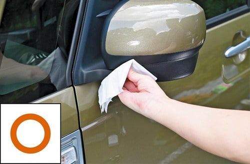 ちょっとした汚れ落としに最適 洗車シートおすすめ イメージ