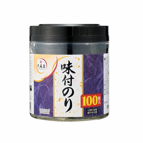 味付け海苔おすすめ 大森屋 味付のり100枚卓上容器入り イメージ