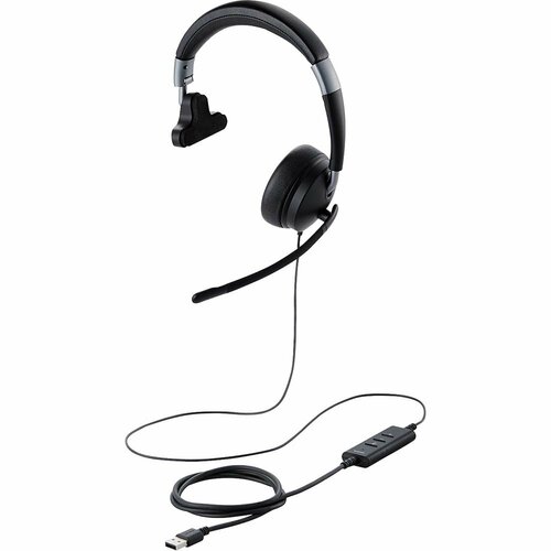 専用マイクで相手に聞こえる雑音も大幅カット！ エレコム「HS-HP100UNCBK」 イメージ