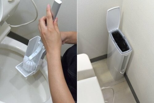 水切れが良く衛生的 トイレブラシおすすめ イメージ