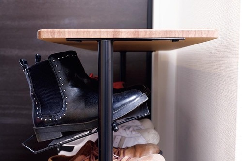 靴が取り出しやすいぼん家具 「シューズラック5段」 イメージ2