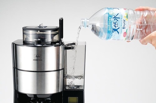 給水タンク ミル付き全自動コーヒーメーカーおすすめ イメージ