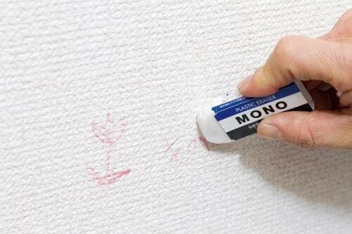 ポイント：壁を傷つけずキレにできる！ イメージ