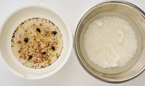 テク1:香りが気になるなら米とは別に水に漬ける 雑穀米おすすめ イメージ