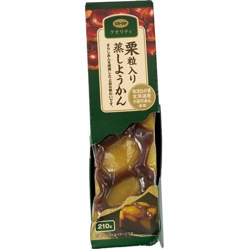 25位:来客用のお茶請けに最適!「栗粒入り蒸しようかん」 イメージ