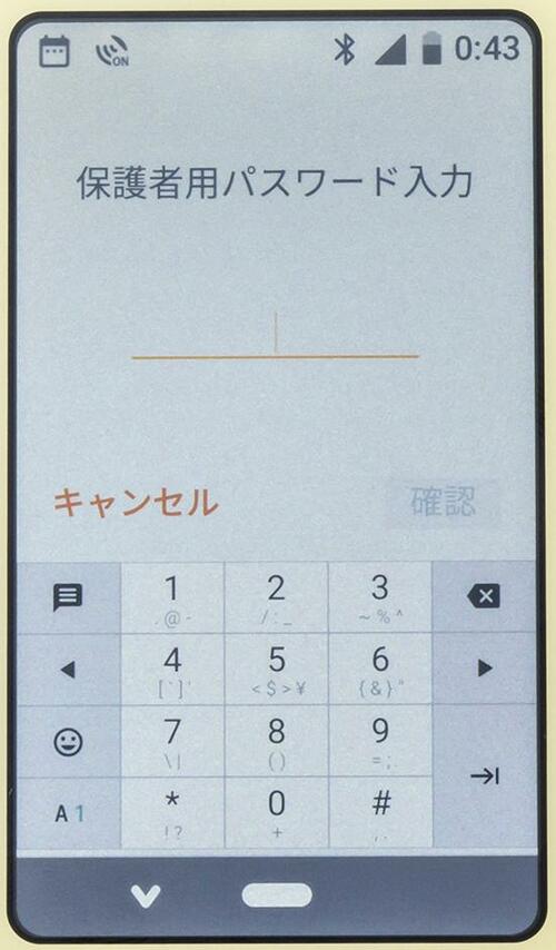 初のタッチパネル型は大きな画面で操作しやすい ドコモ SH-03M イメージ17