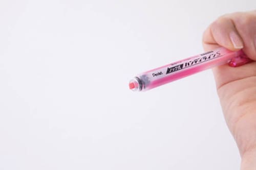 1位はぺんてるハンディラインS目立つのに裏写りナシはさすが！ イメージ3