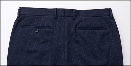 ウエストの動きもサイドゴムがカバー ジャージースーツおすすめ イメージ