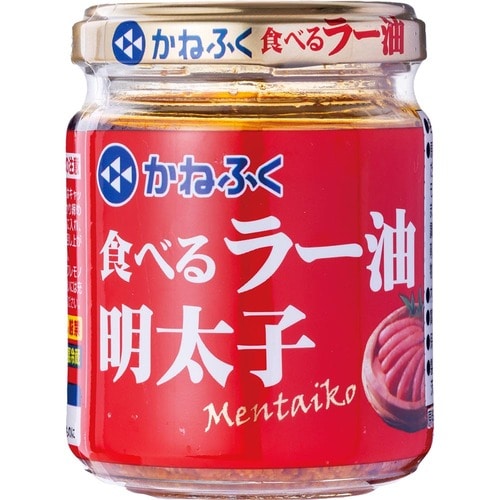 ご飯のお供おすすめ かねふく 食べるラー油 明太子 イメージ