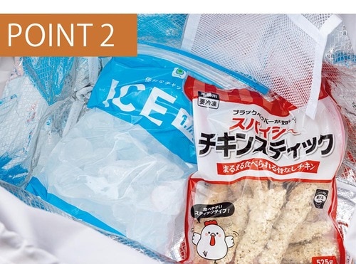 選び方2:保冷力が高いもの レジカゴバッグおすすめ イメージ