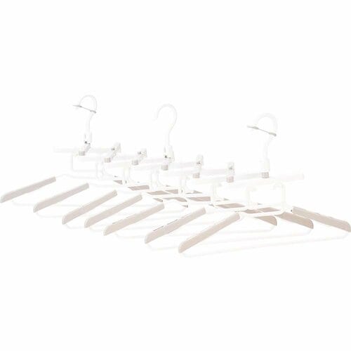 洗濯ハンガーおすすめ カインズ 幅が変えられる取込みやすい7連インテリア 洗濯ハンガー イメージ1