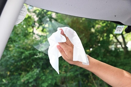 液剤が蒸発するのでシートの減りが早い 車用ガラスクリーナーおすすめ イメージ2