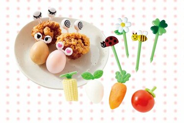 キャラ弁作家直伝 デコ弁 おすすめピック3選 お弁当に刺すだけでかわいさアップ 360life サンロクマル