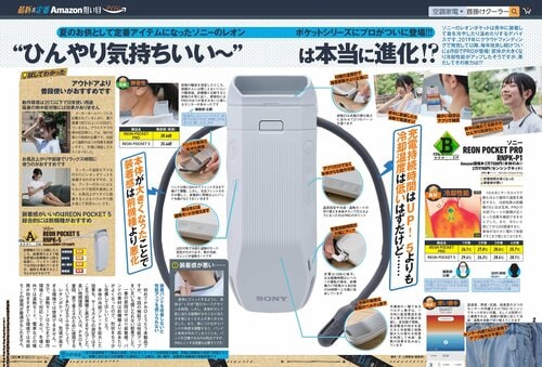 夏のお供として定番アイテムになったソニーのレオンポケット ソニー「レオンポケット」おすすめ イメージ