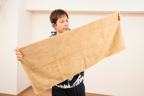 選び方1:サイズ 速乾タオルおすすめ イメージ