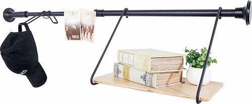 デッドスペースを男前に彩る アイリスオーヤマ「スタイル伸縮棒 SSB-120」 イメージ2