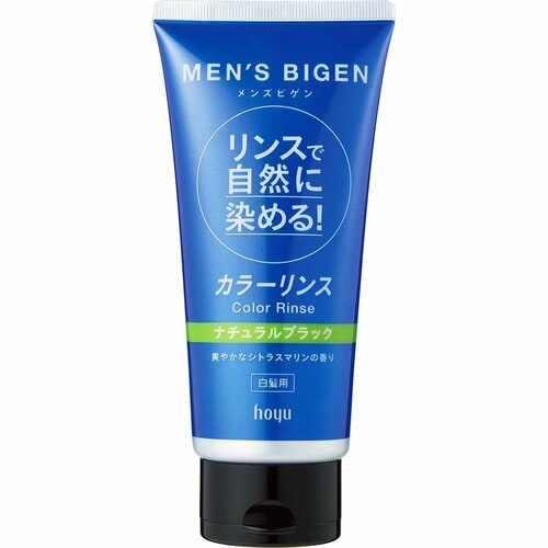 ヘアカラートリートメントおすすめ ホーユー メンズビゲン カラーリンス（ナチュラルブラック） イメージ