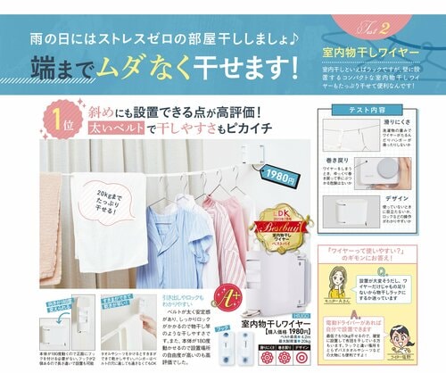物干しワイヤーとは? 物干しワイヤーおすすめ イメージ