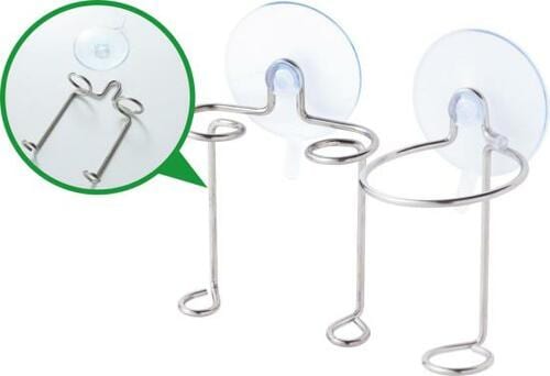 お風呂でも使える！ セリアのステンレスホルダー イメージ