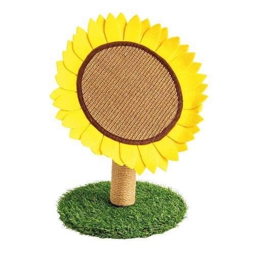 猫用爪とぎおすすめ SHEIN ひまわり デザイン 猫のスクラッチャー イメージ1