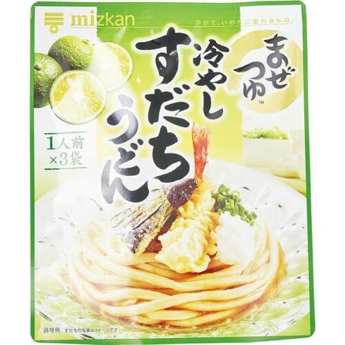 ミツカン:まぜつゆ 冷やしすだちうどん:食品