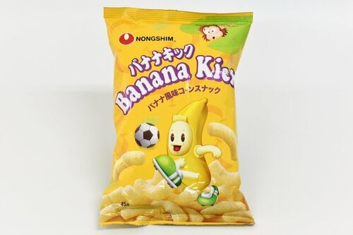 9位: 農心 バナナキック 韓国お菓子おすすめ イメージ