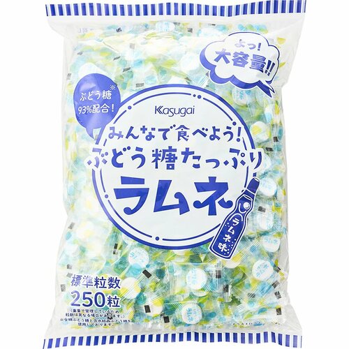 大容量で配りやすい「ぶどう糖たっぷりラムネ」 ラムネ菓子おすすめ イメージ