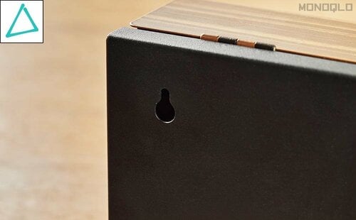 壁掛けはネジなので賃貸は不可 ゲームコントローラー収納おすすめ イメージ