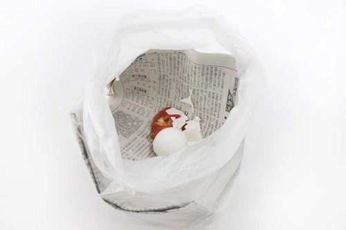 ［アイデア5］お金をかけず、 生ごみ臭を広げない イメージ