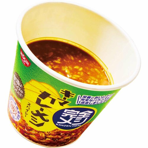 完全栄養食おすすめ 日清食品 完全メシ キーマカレーメシ スパイシー イメージ