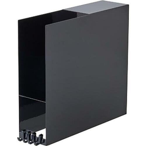 C評価: 絡みやすさの改善に期待!tower「洗濯機横マグネットハンガーホルダー」 イメージ