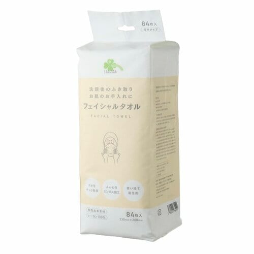 クレンジングタオルおすすめ くらしリズム フェイシャルタオル イメージ