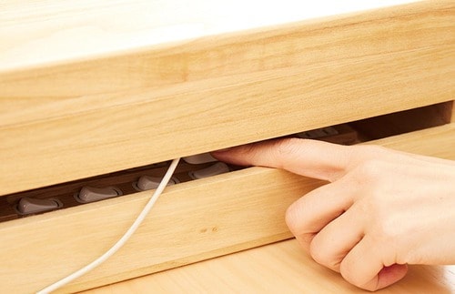 フタを開けずにスイッチを操作できる イメージ