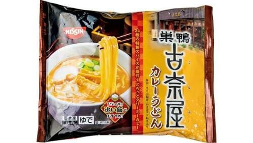日清食品:巣鴨古奈屋 カレーうどん:冷凍食品