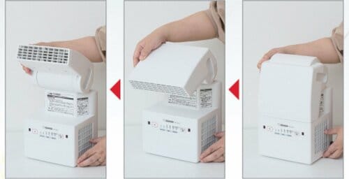 表示が見やすく操作がシンプルでわかりやすい! 布団乾燥機おすすめ イメージ2