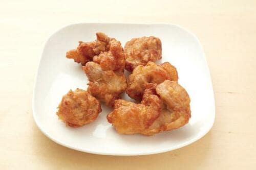 唐揚げのあたためはレンチンと同様コンビニの味と変わらずがっかり