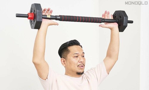 可変式は重りを自由に調整してムリなくトレーニングできる 可変式ダンベルおすすめ イメージ3