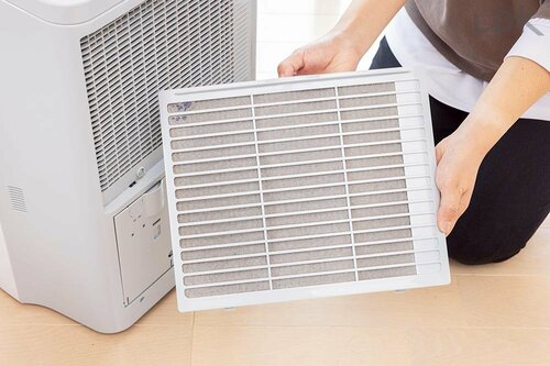 ポイント:掃除機&ドライシートでホコリを取りきる! イメージ