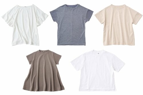 プチプラショップのレディース吸汗速乾Tシャツを徹底比較 レディース吸汗速乾Tシャツおすすめ イメージ