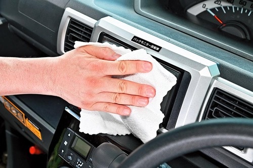 車用マイクロファイバークロスおすすめ カインズ ティッシュBOX 型 マイクロファイバークロス 12枚入り イメージ2