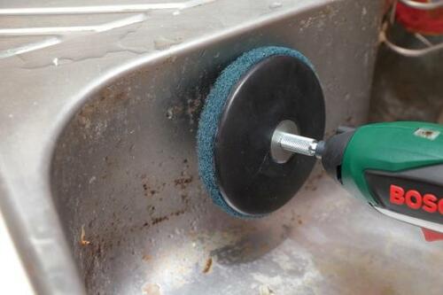 一瞬でシンクのヌメリを除去！ゴシゴシ不要の「マジックタッチ」 イメージ2