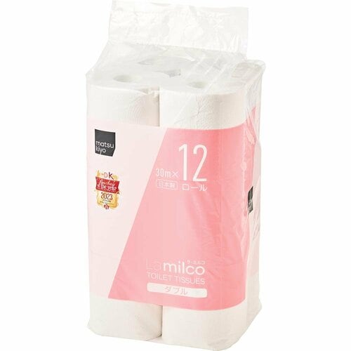 ダブル・1倍巻きのトイレットペーパーならmatsukiyoもあり トイレットペーパーおすすめ イメージ