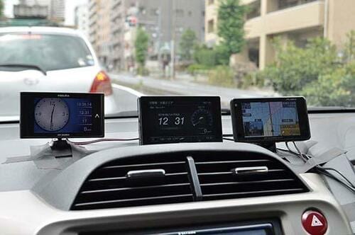 【テスト方法】3台同時設置で22カ所のオービス地点を通過!