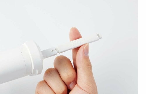 スライドして強弱を変更する 携帯ウォシュレットおすすめ イメージ